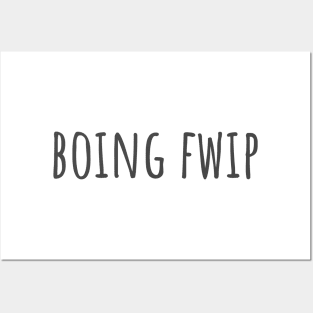 Boing Fwip Posters and Art